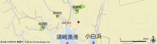 静岡県下田市須崎582周辺の地図