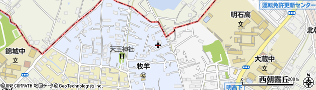 兵庫県明石市太寺天王町2810周辺の地図