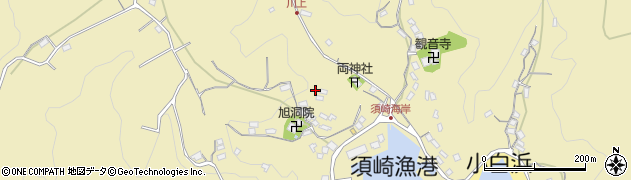 静岡県下田市須崎833周辺の地図