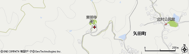 奈良県大和郡山市矢田町2230周辺の地図