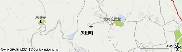 奈良県大和郡山市矢田町1750周辺の地図