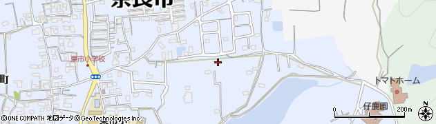 奈良県奈良市古市南町周辺の地図