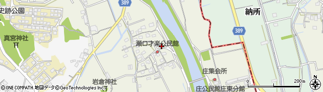 岡山県倉敷市日畑326周辺の地図