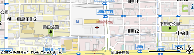 綜合警備保障株式会社　岡山支社周辺の地図
