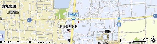 奈良県奈良市神殿町572周辺の地図