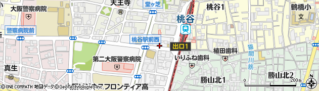 きりん寺 桃谷店周辺の地図