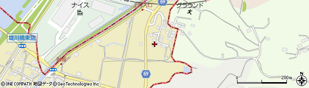 岡山県岡山市東区西大寺射越40周辺の地図