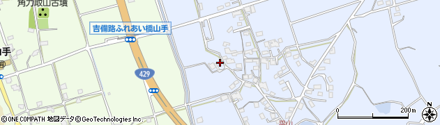 岡山県総社市宿1401周辺の地図