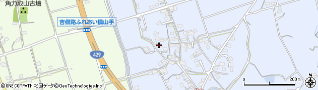 岡山県総社市宿1417周辺の地図