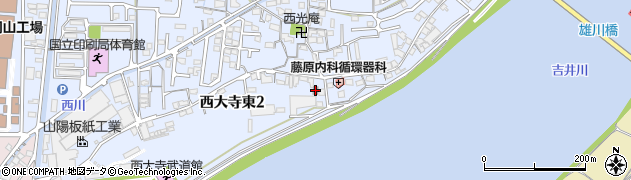 修省社公民館周辺の地図