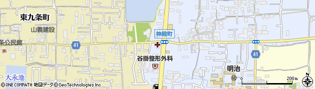 奈良県奈良市神殿町656周辺の地図