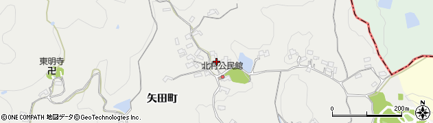 奈良県大和郡山市矢田町1439周辺の地図