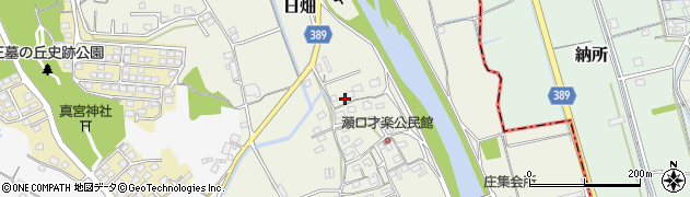 岡山県倉敷市日畑343周辺の地図