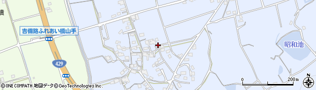 岡山県総社市宿1471-4周辺の地図