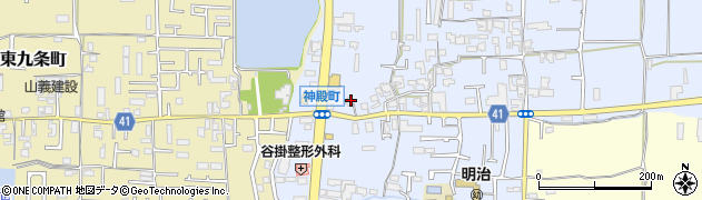 奈良県奈良市神殿町439周辺の地図
