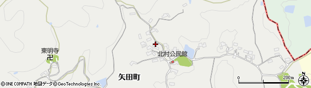 奈良県大和郡山市矢田町1719周辺の地図