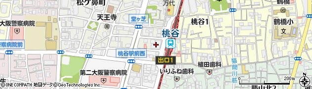 デサント大阪オフィス周辺の地図