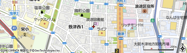 ビー・アイ・ティー大阪支店周辺の地図