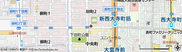 山冨士 中央店周辺の地図