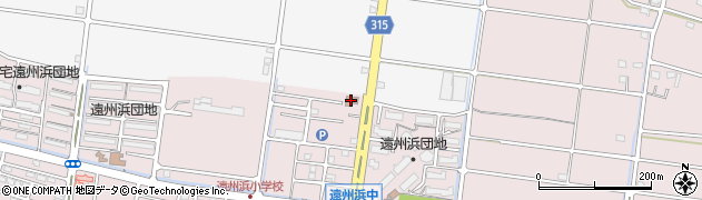 浜松遠州浜郵便局周辺の地図