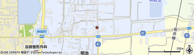 奈良県奈良市神殿町526周辺の地図