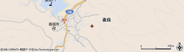 静岡県賀茂郡南伊豆町妻良周辺の地図