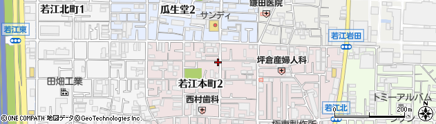 タケダ美容院周辺の地図