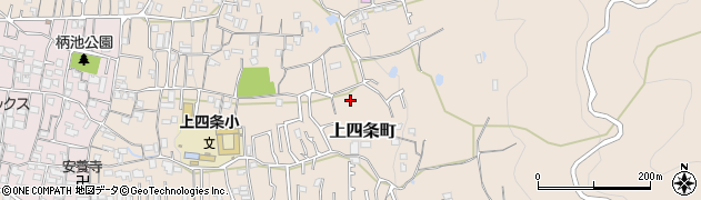 大阪府東大阪市上四条町周辺の地図