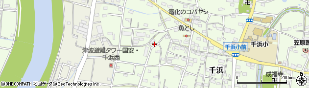 静岡県掛川市千浜5180周辺の地図