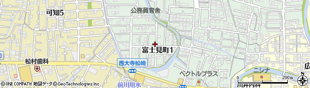 岡山県岡山市東区富士見町周辺の地図