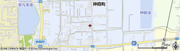 奈良県奈良市神殿町479周辺の地図