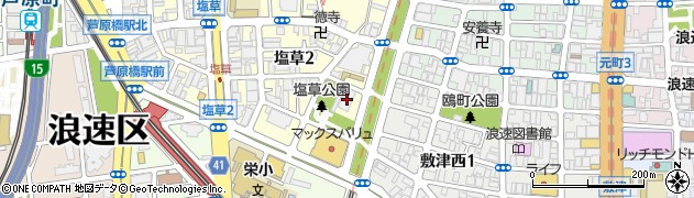 日本ハムマーケティング株式会社　大阪営業所周辺の地図