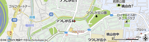 兵庫県神戸市垂水区つつじが丘周辺の地図