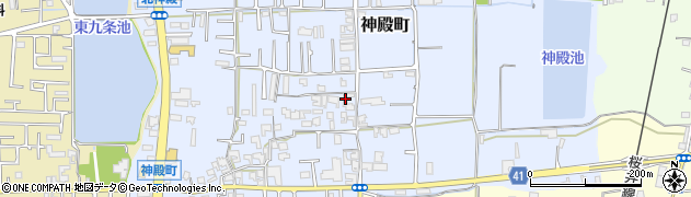 奈良県奈良市神殿町482周辺の地図