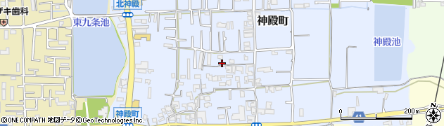 奈良県奈良市神殿町495周辺の地図