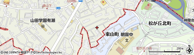 サエラ神戸ありせ周辺の地図