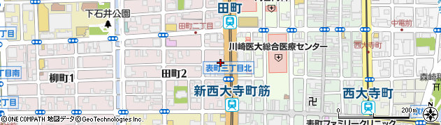 愛媛銀行岡山支店 ＡＴＭ周辺の地図