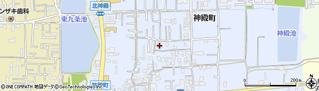 奈良県奈良市神殿町469周辺の地図