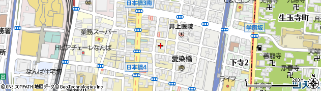 大阪府大阪市浪速区日本橋4丁目3周辺の地図