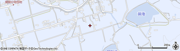 岡山県総社市宿周辺の地図