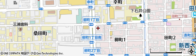 阿波銀行岡山支店周辺の地図