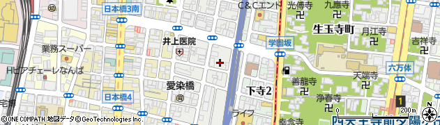 大阪府大阪市浪速区日本橋東2丁目1-4周辺の地図
