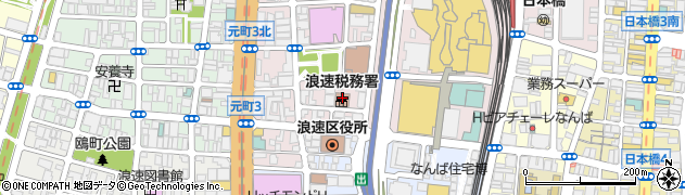 大阪国税局納税コールセンター・集中電話催告センター室周辺の地図