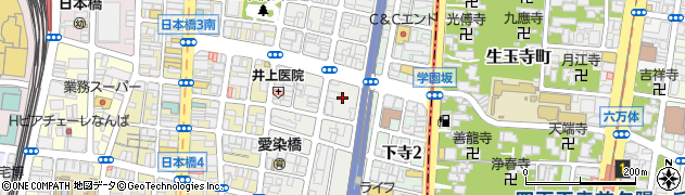 大阪府大阪市浪速区日本橋東2丁目1周辺の地図