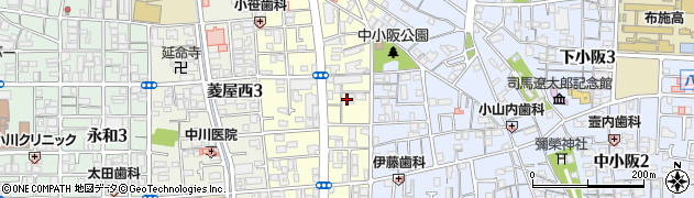 大阪府東大阪市小阪本町2丁目2周辺の地図