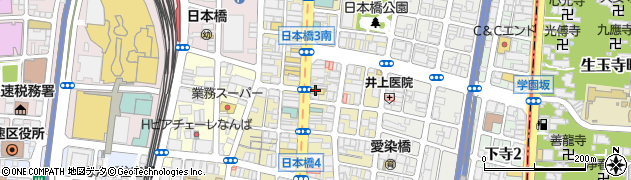 タイトー・ステーション　大阪日本橋店周辺の地図