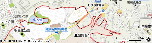 兵庫県自動車学校明石校周辺の地図