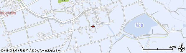 岡山県総社市宿1100-1周辺の地図