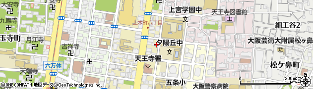 城南珠算教室周辺の地図