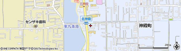 奈良県奈良市神殿町691周辺の地図